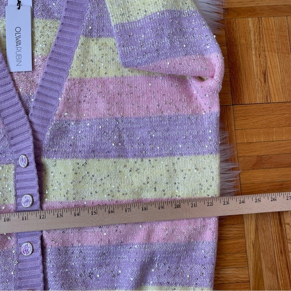 OLIVIA RUBIN mika cardigan Coquettecore size Small - Picture 15 of 16